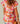 Joy Split V Neck Ruffle Sleeve Floral Blouse