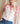 Star Print Plus Size Short Sleeve Top